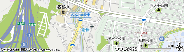 兵庫県神戸市垂水区名谷町（後谷）周辺の地図