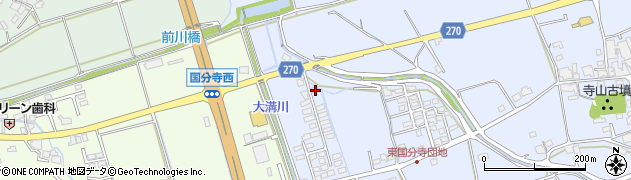 岡山県総社市宿1325周辺の地図