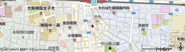 大阪府東大阪市小阪本町1丁目6周辺の地図