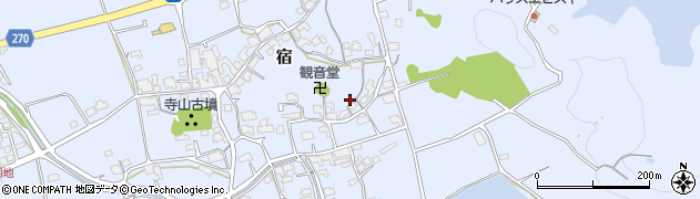 岡山県総社市宿742周辺の地図