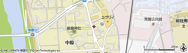 岡山県総社市中原413周辺の地図