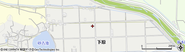 岡山県総社市下原周辺の地図