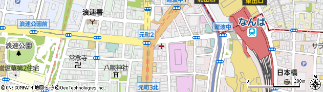南海辰村建設株式会社　経理部周辺の地図