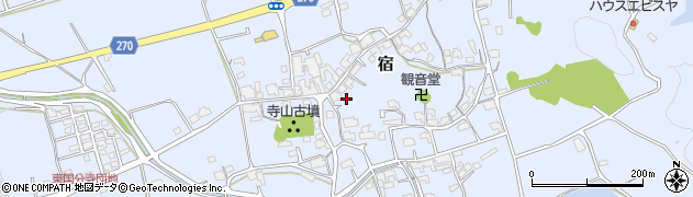 岡山県総社市宿625-4周辺の地図