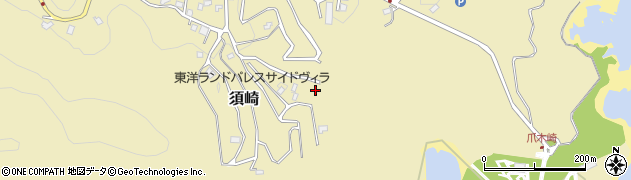 静岡県下田市須崎1257周辺の地図