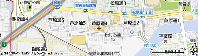 コーナンＰＲＯ兵庫松原通店周辺の地図