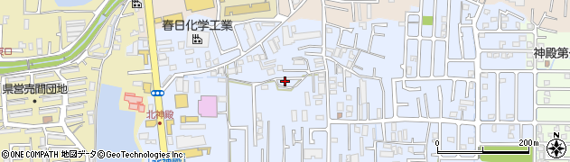 奈良県奈良市神殿町352周辺の地図