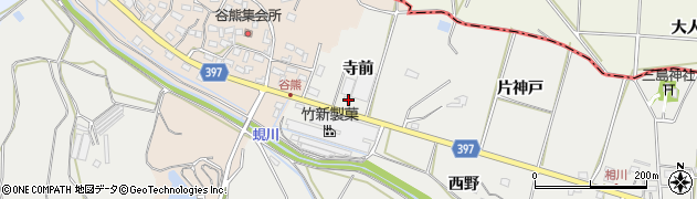 愛知県田原市相川町寺前125周辺の地図