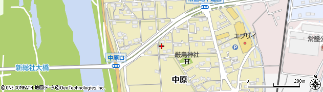 岡山県総社市中原314周辺の地図