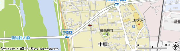 岡山県総社市中原303周辺の地図