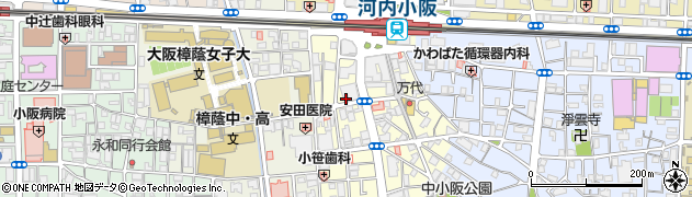 大阪府東大阪市小阪本町1丁目2-16周辺の地図