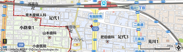 株式会社木村美賞堂　布施駅前本店周辺の地図