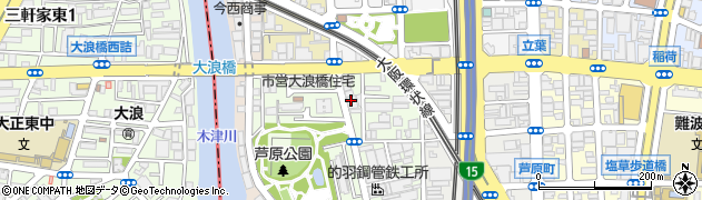 井岡ボクシングジム周辺の地図