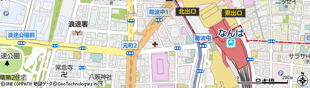 ゲンダイエージェンシー株式会社　大阪営業所周辺の地図