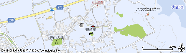 岡山県総社市宿682周辺の地図
