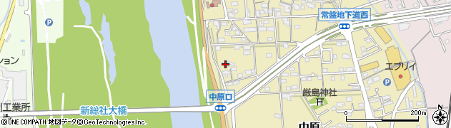 岡山県総社市中原526周辺の地図