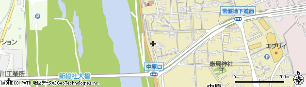 岡山県総社市中原529周辺の地図