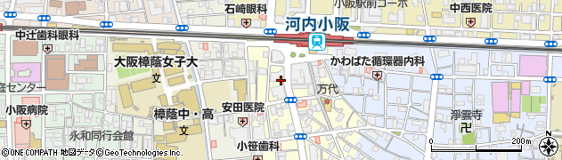 大阪府東大阪市小阪本町1丁目2-10周辺の地図