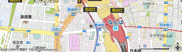 フレイザーレジデンス南海大阪周辺の地図