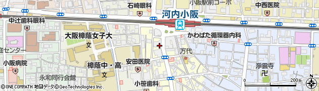 大阪府東大阪市小阪本町1丁目2-9周辺の地図