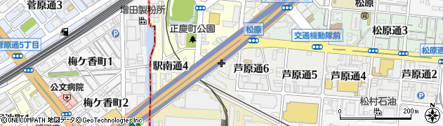兵庫県神戸市兵庫区芦原通6丁目周辺の地図