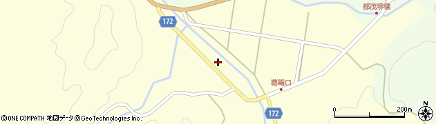 島根県益田市美都町山本305周辺の地図