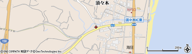 静岡県牧之原市須々木1040周辺の地図