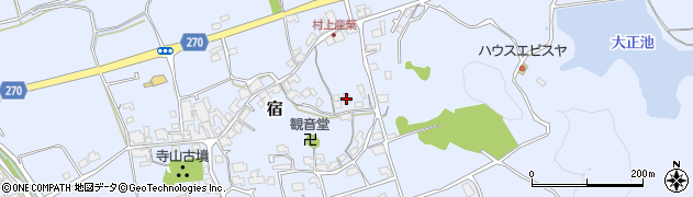 岡山県総社市宿779周辺の地図