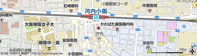 大阪府東大阪市小阪本町1丁目4周辺の地図