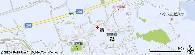 岡山県総社市宿647周辺の地図