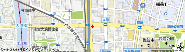 阪神高速堺線１５周辺の地図