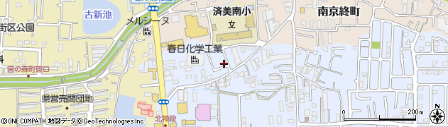 奈良県奈良市神殿町282周辺の地図