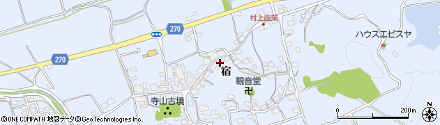 岡山県総社市宿648周辺の地図