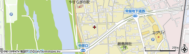 岡山県総社市中原483周辺の地図