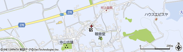 岡山県総社市宿649周辺の地図