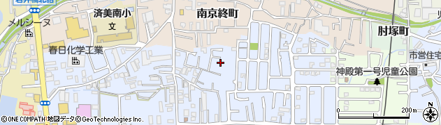 奈良県奈良市神殿町273周辺の地図