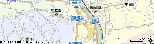新神田橋周辺の地図