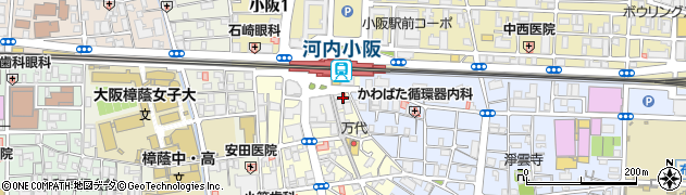 焼鳥 吉鳥 小阪駅前店周辺の地図