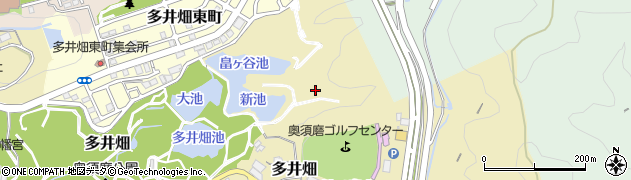 兵庫県神戸市須磨区多井畑野土周辺の地図