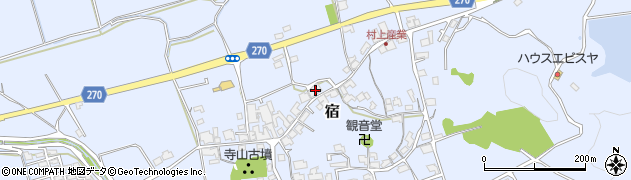 岡山県総社市宿337周辺の地図