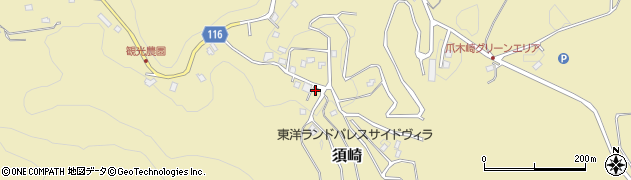 静岡県下田市須崎1332周辺の地図