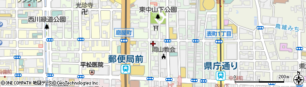 日本カーソリューションズ株式会社岡山支店周辺の地図