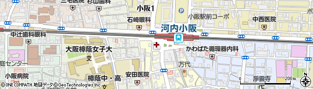 大阪府東大阪市小阪本町1丁目2-3周辺の地図