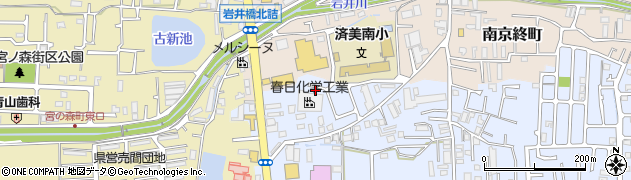 奈良県奈良市神殿町286周辺の地図