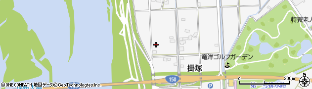 静岡県磐田市掛塚蟹町1784周辺の地図