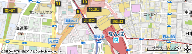 関西みらい銀行難波南支店 ＡＴＭ周辺の地図