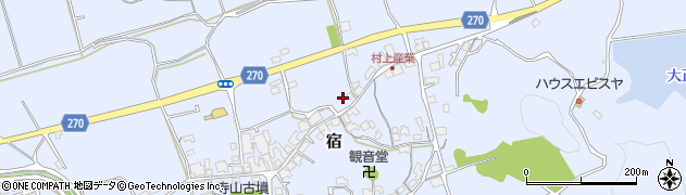 岡山県総社市宿326周辺の地図