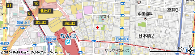 株式会社中尾アルミ製作所大阪営業所周辺の地図