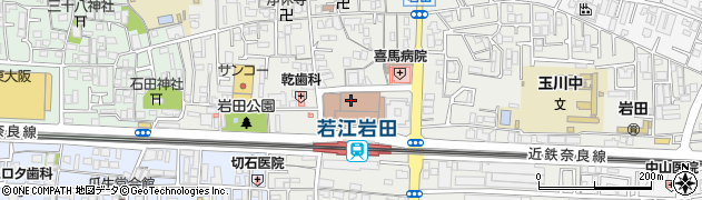 東大阪市立会館男女共同参画センター　電話相談周辺の地図