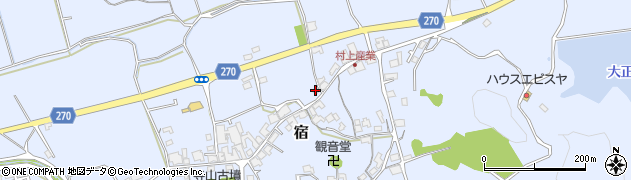 岡山県総社市宿325周辺の地図